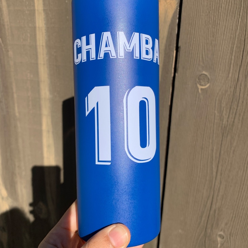 personalized custom 20 oz Triple Insulated Tumblers with aluminum straw - Picture 4 of 9